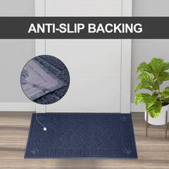 Motsamla tapis placé sous un bac à litière pour une maison plus propre