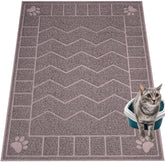 Motsamla tapis face avant montrant large surface et protection du sol