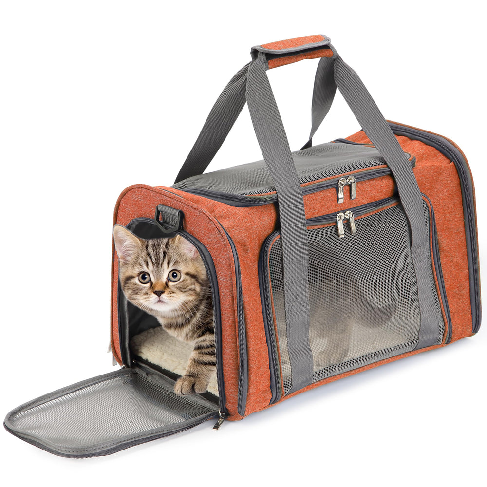 Mr. Pen sac devant orange montrant robustesse et visibilité