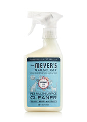 Mrs. MEYER'S bouteille face 16oz Coconut Leaf montrant l’emballage et l’avantage propreté