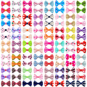 Mruq pet face avant emballage montrant 100 nœuds colorés et usage polyvalent