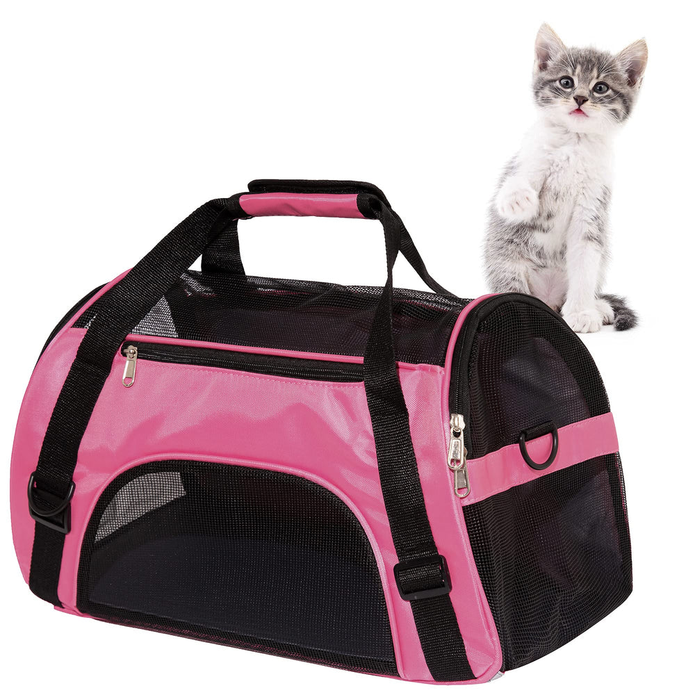 MuchL sac de transport rose vue avant montrant confort et rangement