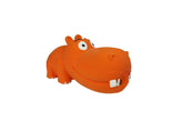 Multipet hippopotamus vue de face montrant l’étiquette et l’attrait visuel