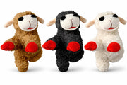 Multipet Lamb Chop vue avant montrant peluche compacte et attrayante