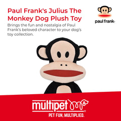 Multipet Julius détail visage montrant couture solide et attrait visuel
