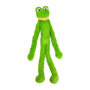 Multipet Swingin' Slevin Frog face avant montrant design grenouille et attrait visuel