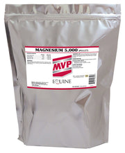 MVP Magnésium 5000 sac 10 lb montrant l'emballage robuste et pratique