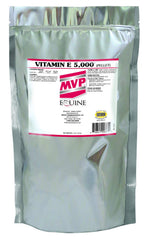 MVP emballage avant montrant la vitamine E 5 000 et facilité d'utilisation