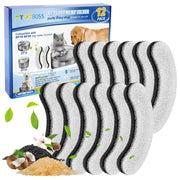 MyfatBOSS emballage avant montrant 12 filtres pratiques