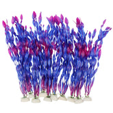 MyLifeUNIT plante face avant violet pour aquarium, embellit instantanément