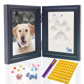MYPAWLETS cadre noir avec empreinte visible, souvenir présentable facilement