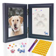 MYPAWLETS cadre noir avec empreinte visible, souvenir présentable facilement