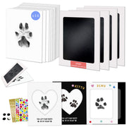MYPAWLETS boîte du kit ouverte montrant tous les composants pour créer un souvenir