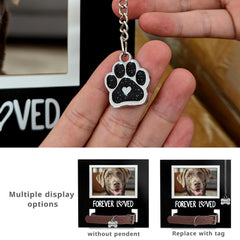 MYPAWLETS vue arrière avec béquille solide pour affichage stable sur table