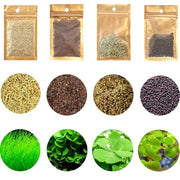 Mysteryhigh ensemble 4 sachets montrant le packaging et bénéfice décoratif