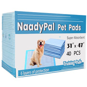 NaadyPal packaging avant montrant 40 unités et grand format, protection fiable