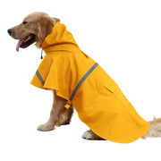 NACOCO poncho face avant jaune, protection imperméable visible
