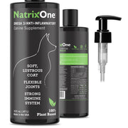 NatrixOne bouteille de camelina face montrant l'emballage et bénéfice nutritionnel