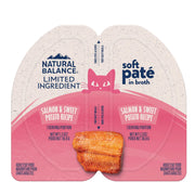 Natural Balance boîte avant-plan affichant pack de 10 et praticité