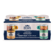 Natural Balance boîte face pack variété montrant l'emballage et l'attrait