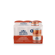 Natural Balance boîte face visible montrant l'étiquette et le bénéfice nutritionnel