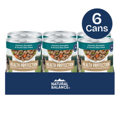 Natural Balance gros plan texture du ragoût montrant morceaux et consistance bénéfice digestif