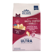 Natural Balance sachet face montrant l'emballage et bénéfice nutritionnel