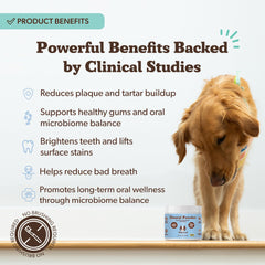 Natural Dog Company dosette incluse montrant la portion quotidienne simple à mesurer