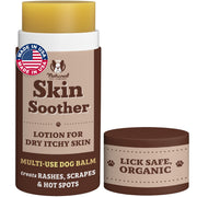 Natural Dog Company stick face avant montrant l'emballage pratique et compact