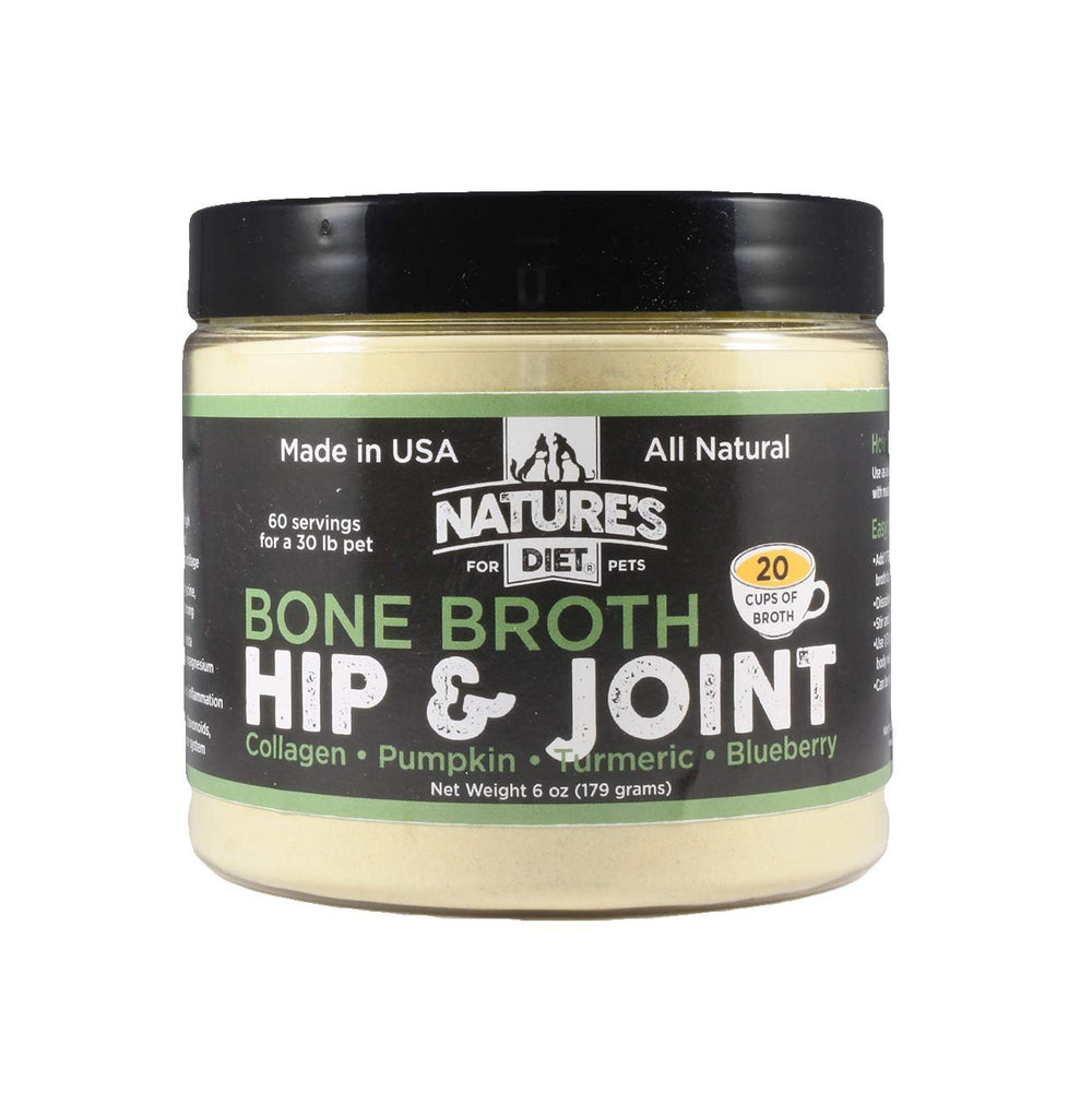 Nature's Diet face du contenant montrant format 6 oz et bénéfice appétence
