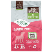 NATURE'S LOGIC devant du paquet 4,4 lb montrant l'emballage et l'attrait visuel