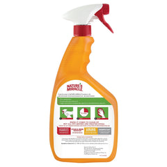 Nature's Miracle bouteille 32 oz vue détaillée, prise en main facile