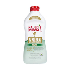 Nature's Miracle flacon 32 oz montrant le design et l'embout pratique