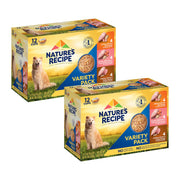 Nature's Recipe face du pack montrant les trois recettes et praticité