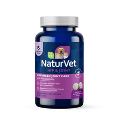 NaturVet flacon ArthriSoothe‑GOLD 40 comprimés, présentation produit claire