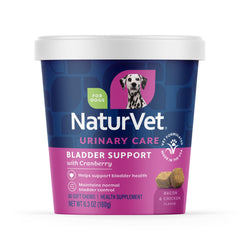 NaturVet emballage avant montrant 60 bouchées, pratique pour cure