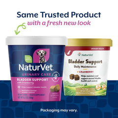 NaturVet texture moelleuse des bouchées, appétence facilitée