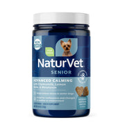 NaturVet bocal refermable contenant 60 croquettes apaisantes, pratique et frais