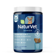 NaturVet vue avant de la boîte montrant l'étiquette et bénéfice qualité