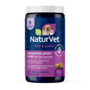 NaturVet vue avant du pot montrant le produit et bénéfice soutien articulaire