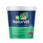 NaturVet boîte face avant montrant format 70 comptés et bénéfice digestif