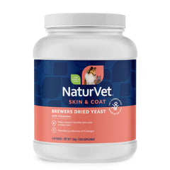 NaturVet emballage 4 lb montrant l'étiquette et le format pratique