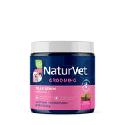 NaturVet boîte avant du produit Lutein Tear Stain montrant l’étiquette et l’usage