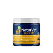NaturVet emballage avant montrant le format 60 comprimés et la promesse immunité