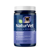 NaturVet emballage avant montrant formulation poudre et bénéfice soutien intestinal