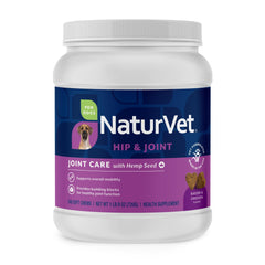 NaturVet packaging avant montrant 240 mastiquables pour commodité quotidienne