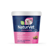 NaturVet paquet avant montrant 70 friandises pour yeux, bénéfice apparence