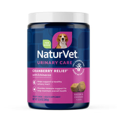 NaturVet pot 120 comprimés avec étiquette lisible pour un achat éclairé