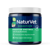 NaturVet pot face montrant l’étiquette et l’usage digestif bénéfique