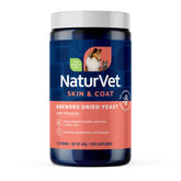 NaturVet pot face montrant l'étiquette et bénéfice d'usage facile